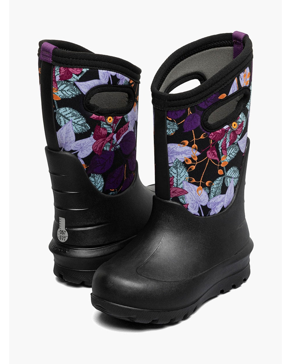 Bogs Girl's Neo Classic Fall Foliage Winter Boots