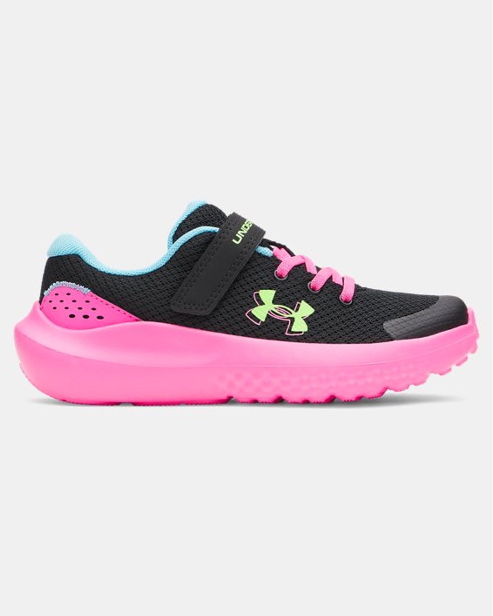 Under Armour Girls' Pre-School UA Surge 4 AC Running Shoes