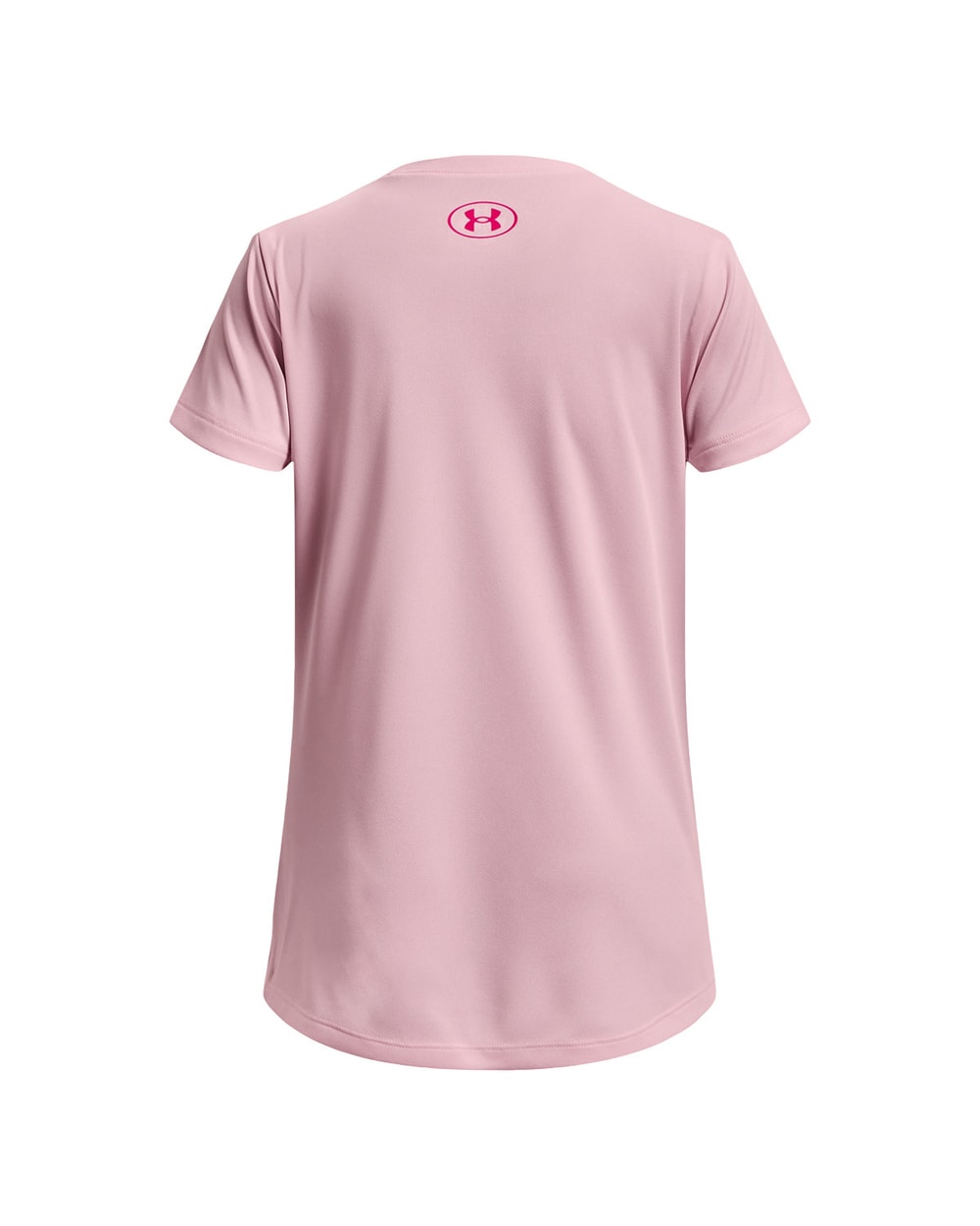 Girl's Tech Print Fill Big Logo Short Sleeve