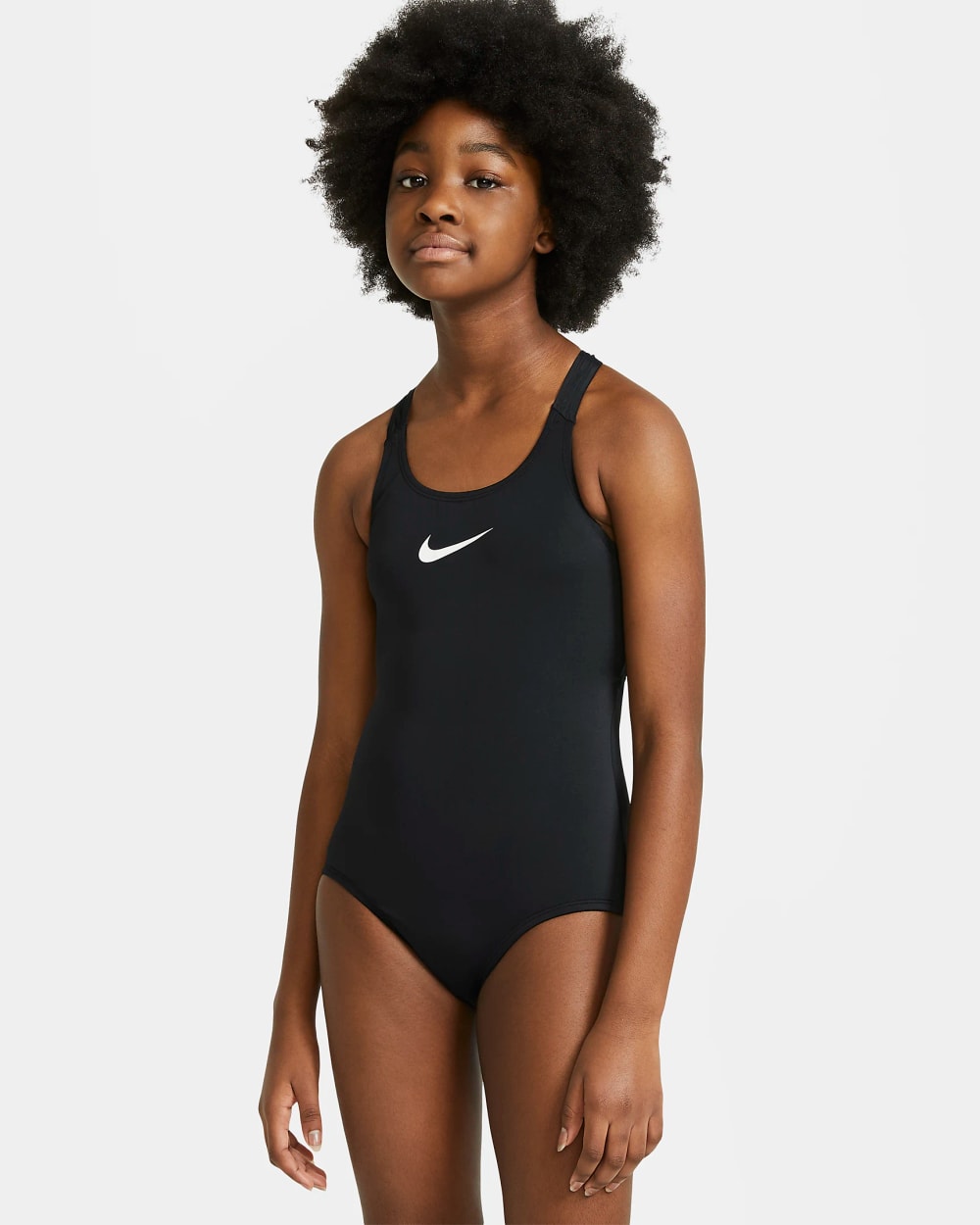 Girl's Youth Essential Racerback One-Piece Training Swimsuit
