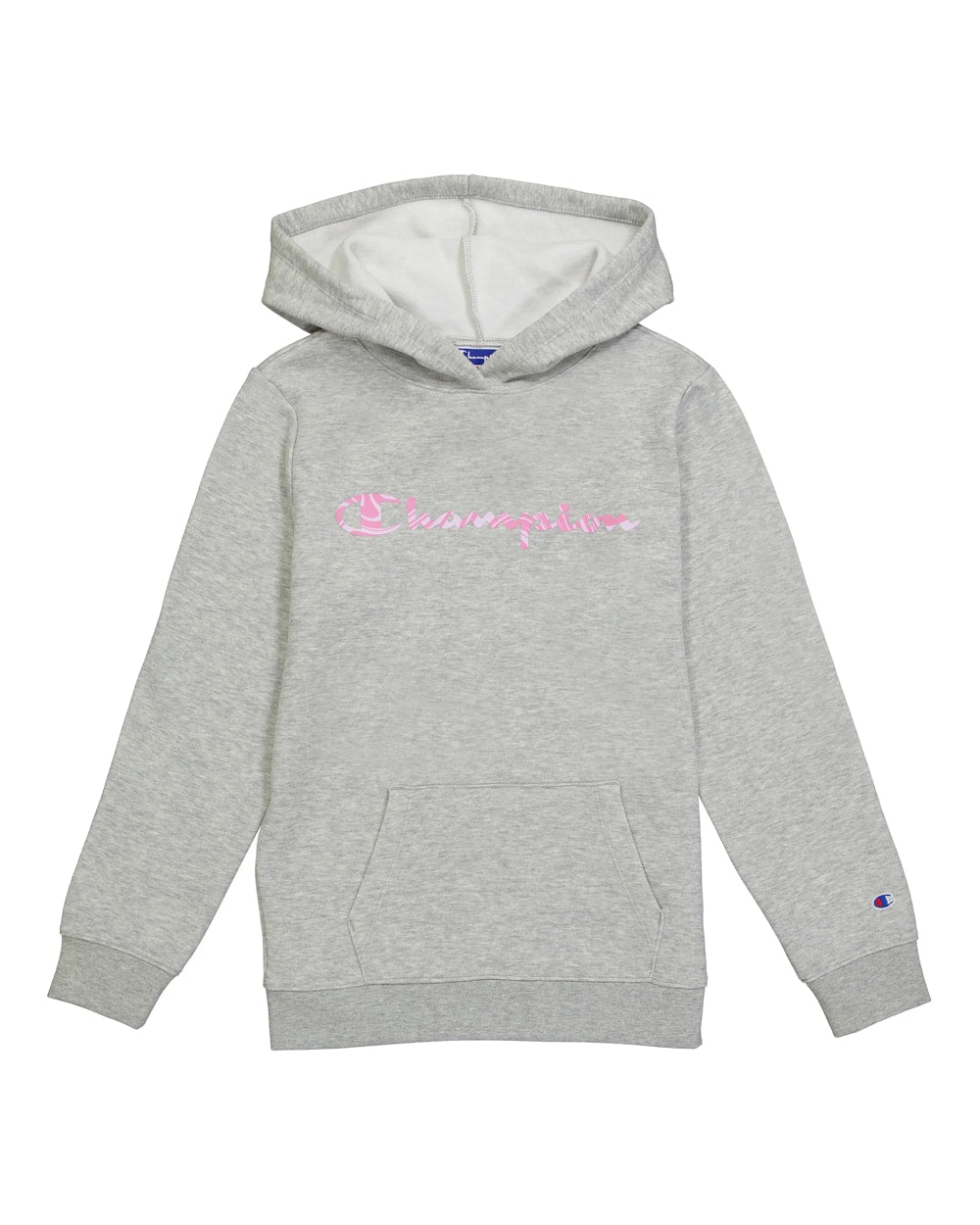 Champion Girl's Youth Marble Script Powerblend Fleece Hoodie