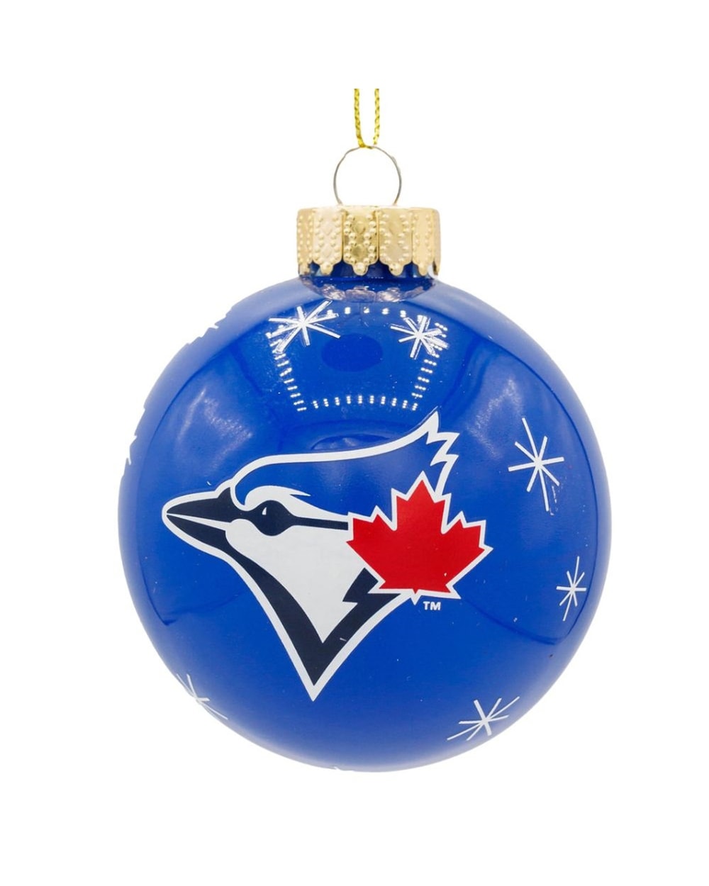 Glass Ball Christmas Ornament- Toronto Blue Jays