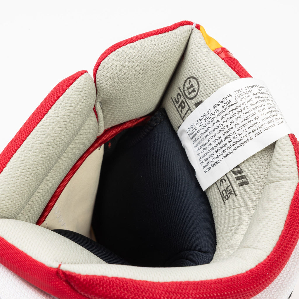 Warrior Alpha LX3 Pro Stock Senior Hockey Gloves - Calgary Flames