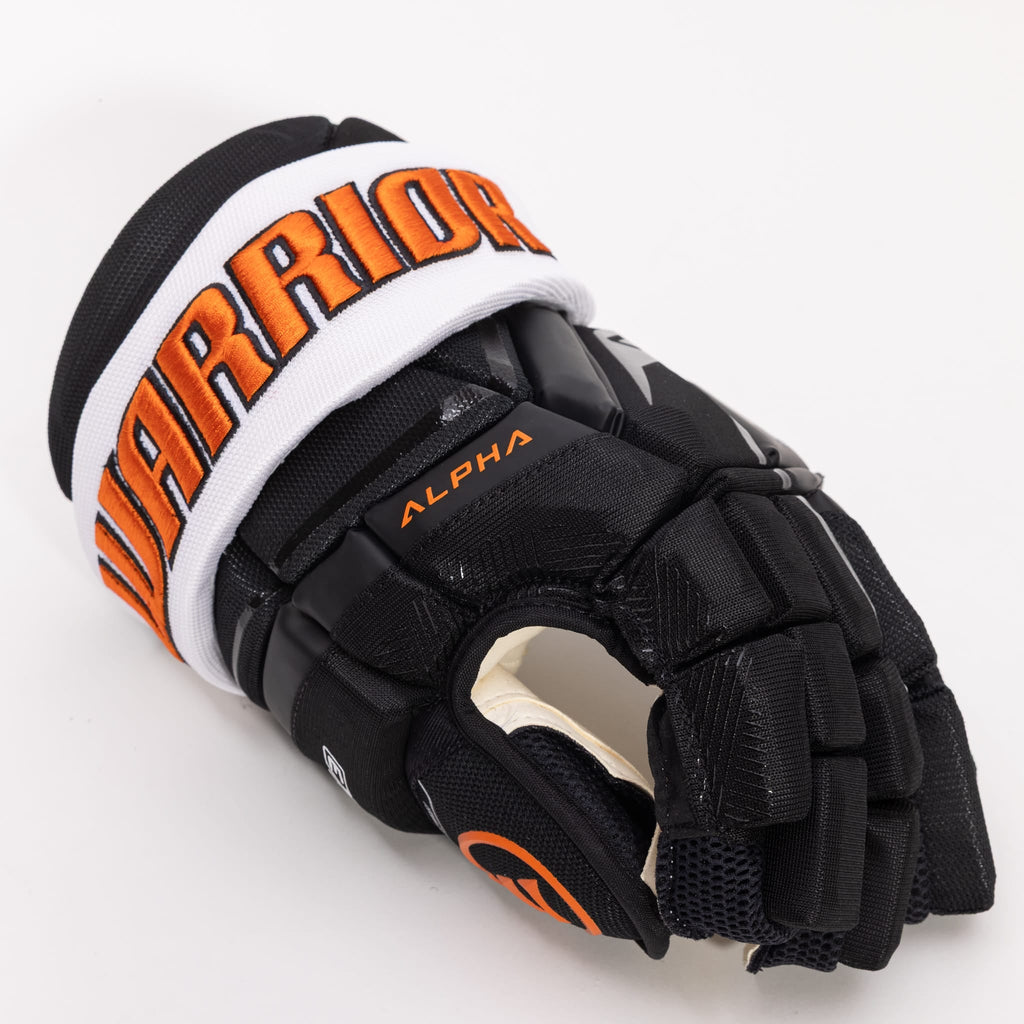 Warrior Alpha LX3 Pro Stock Senior Hockey Gloves - Philadelphia Flyers