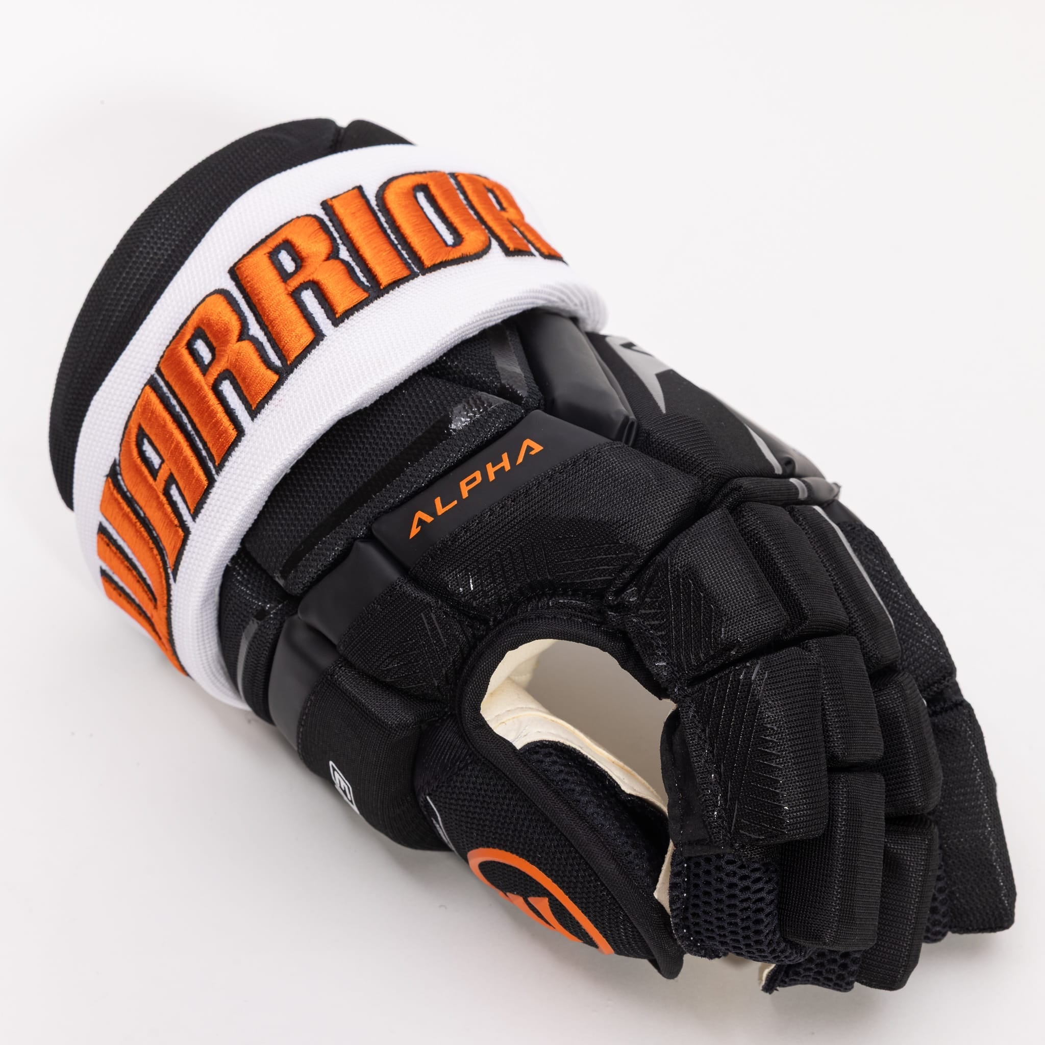 Warrior Alpha LX3 Pro Stock Senior Hockey Gloves - Philadelphia Flyers