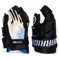 Warrior Junior Covert LT Deluxe Hockey Gloves - Black, front view