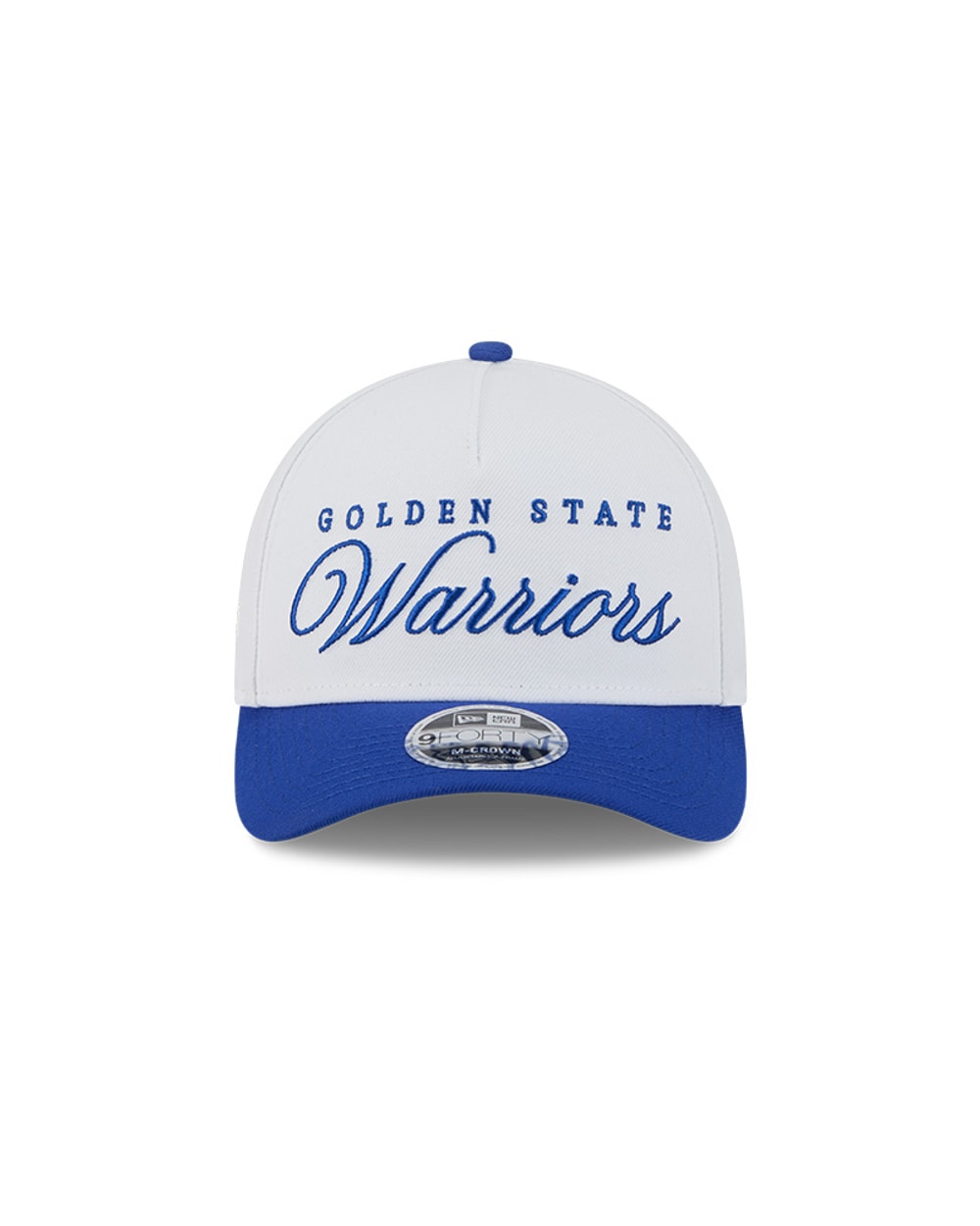 New Era Golden State Warriors 2025 Draft 9FORTY M-Crown A-Frame Snapback