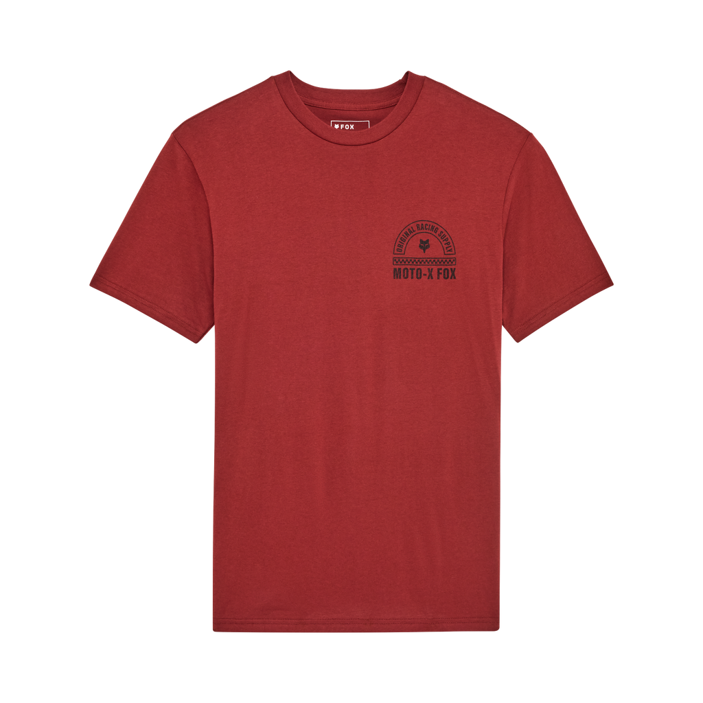 Fox Men's Victory Premium Tee - Rust Brown - Front