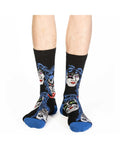 Good Luck Sock KISS Solo Faces Socks - front view