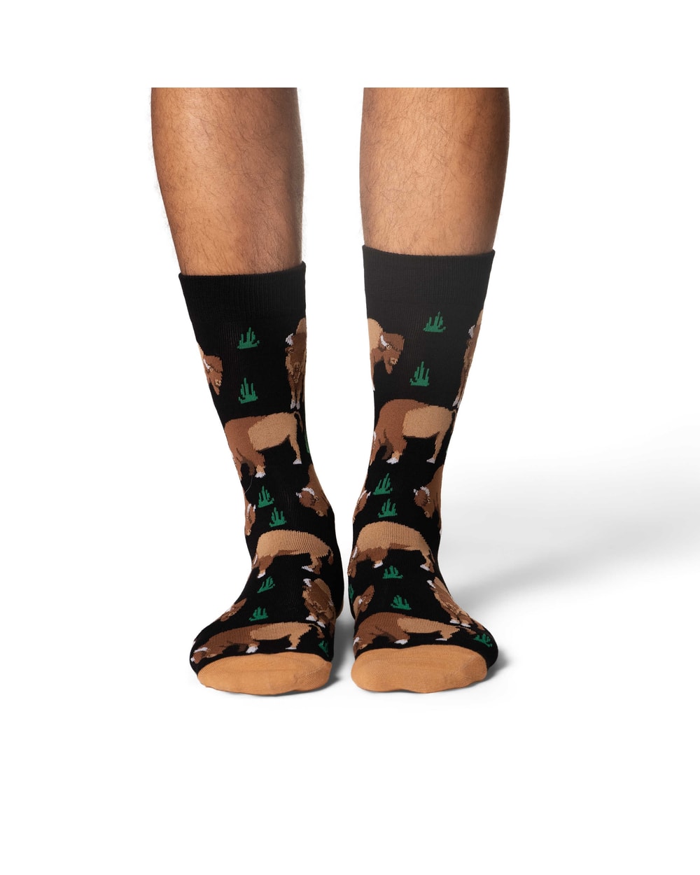 Good Luck Sock Men's Bison Socks