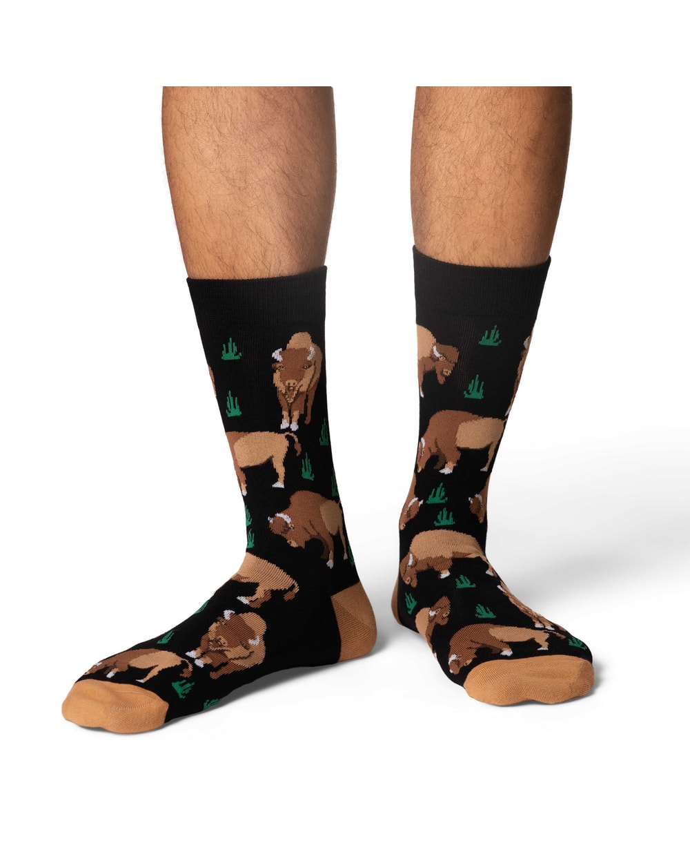 Good Luck Sock Men's Bison Socks