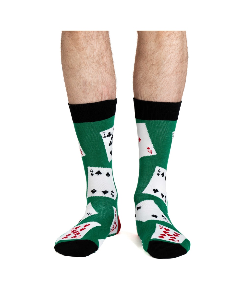 Good Luck Sock Men's Cards Socks