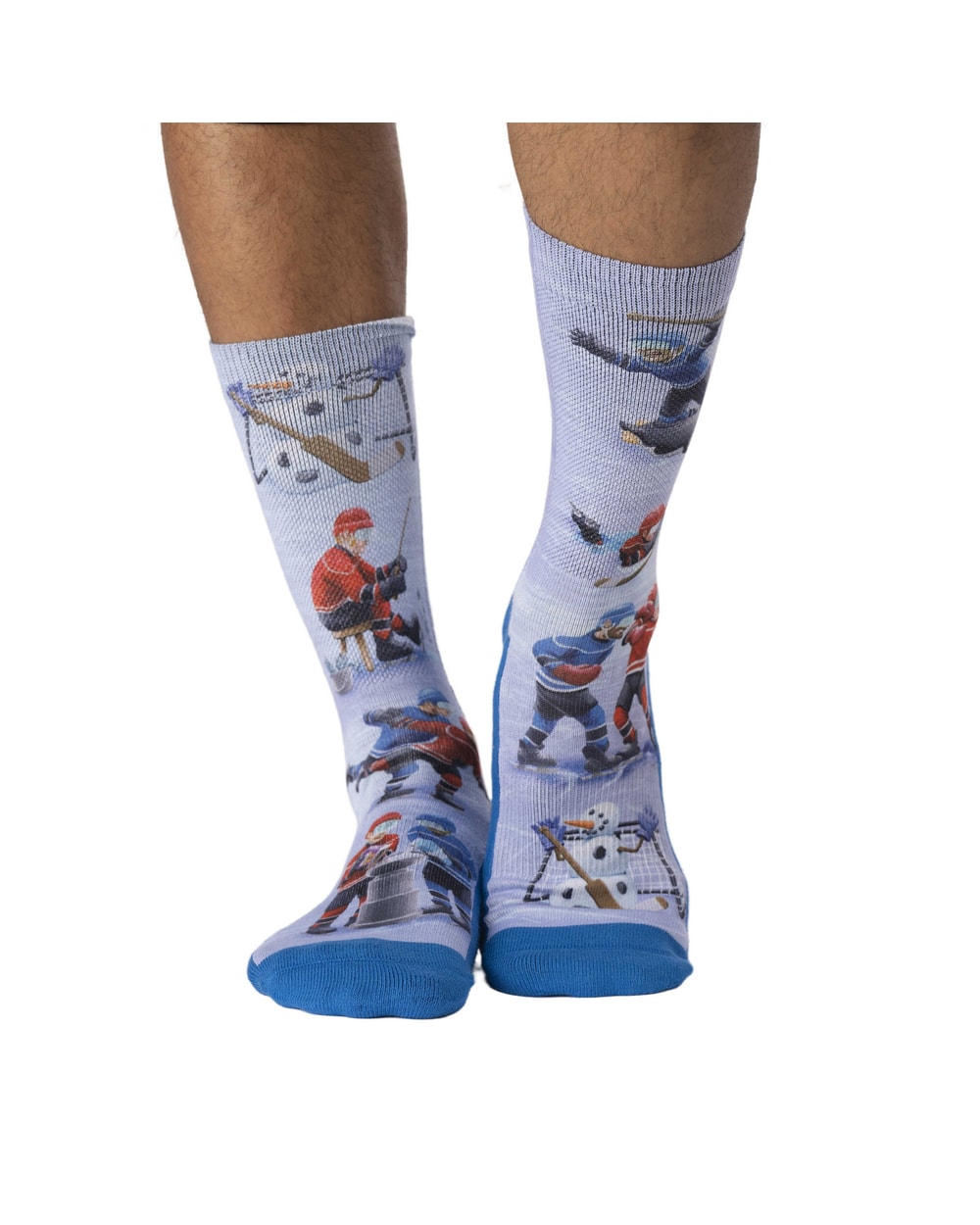 Good Luck Sock Men's Crazy Hockey Socks