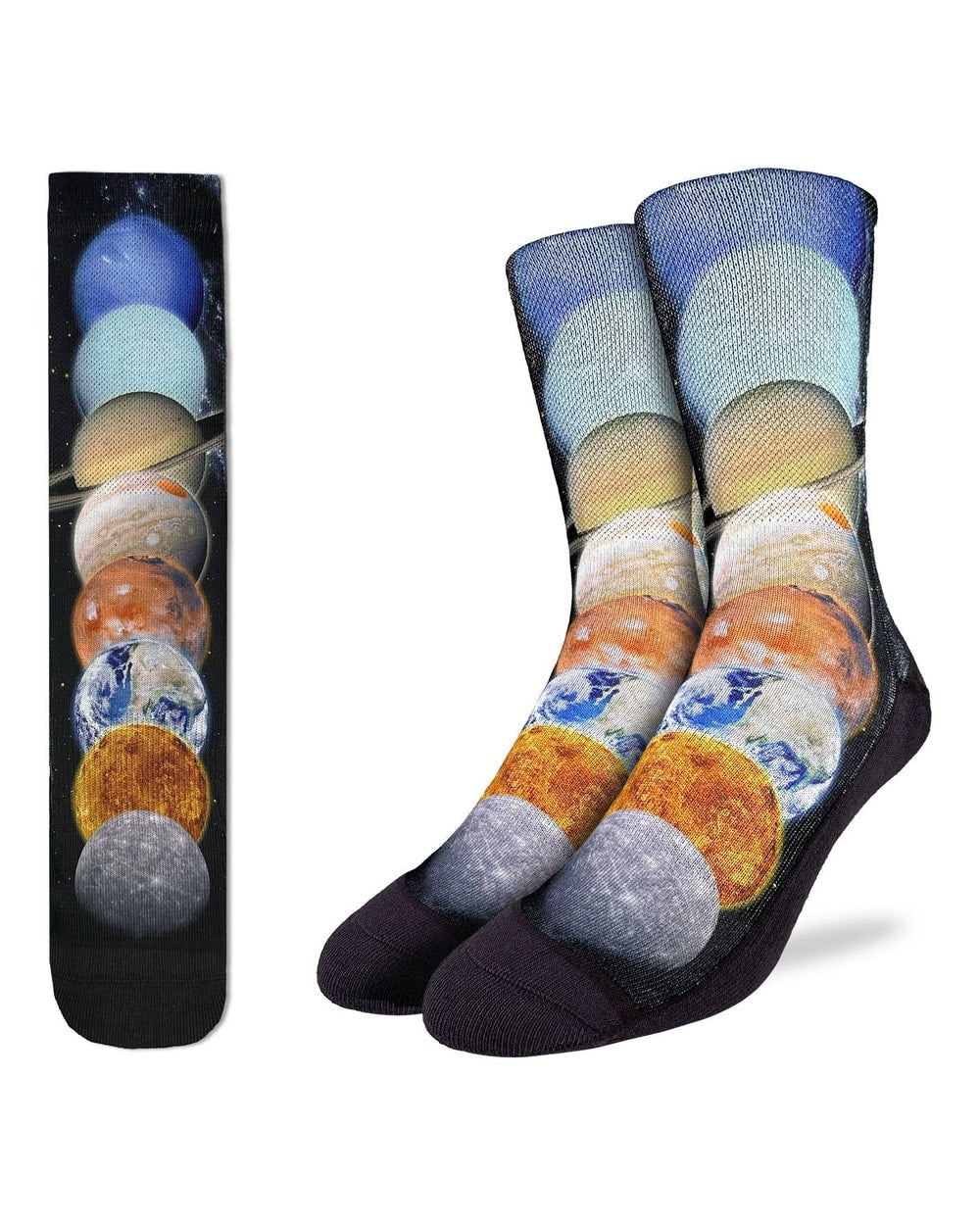 Good Luck Sock Planets Of The Solar System Socks - front