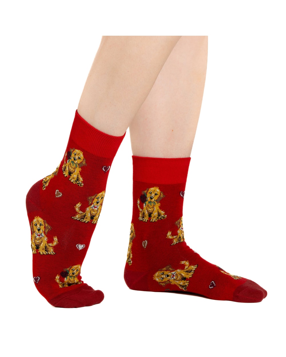 Good Luck Sock Puppy Love Socks detail