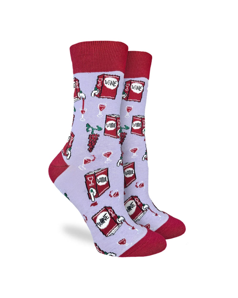 Good Luck Sock Women's Boxed Wine Socks