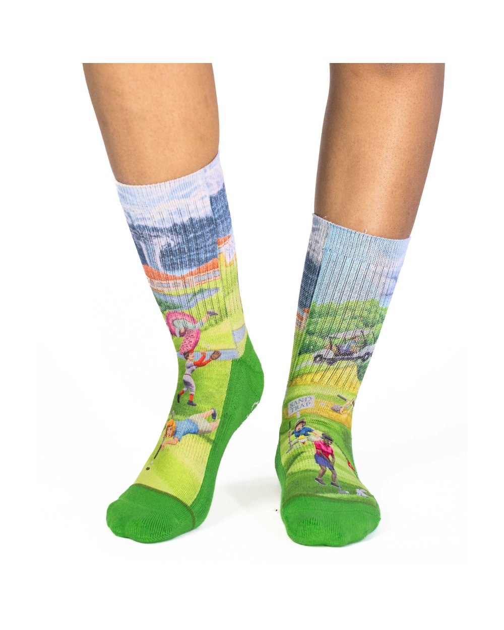 Good Luck Sock Women's Crazy Golf Socks