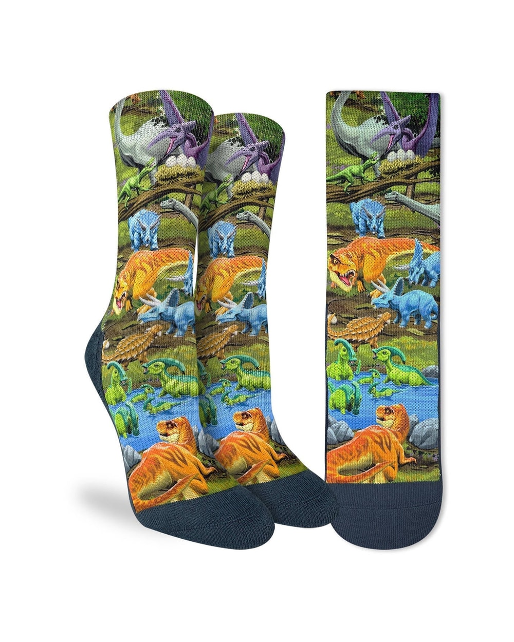 Good Luck Sock Women's Dinosaur World Socks