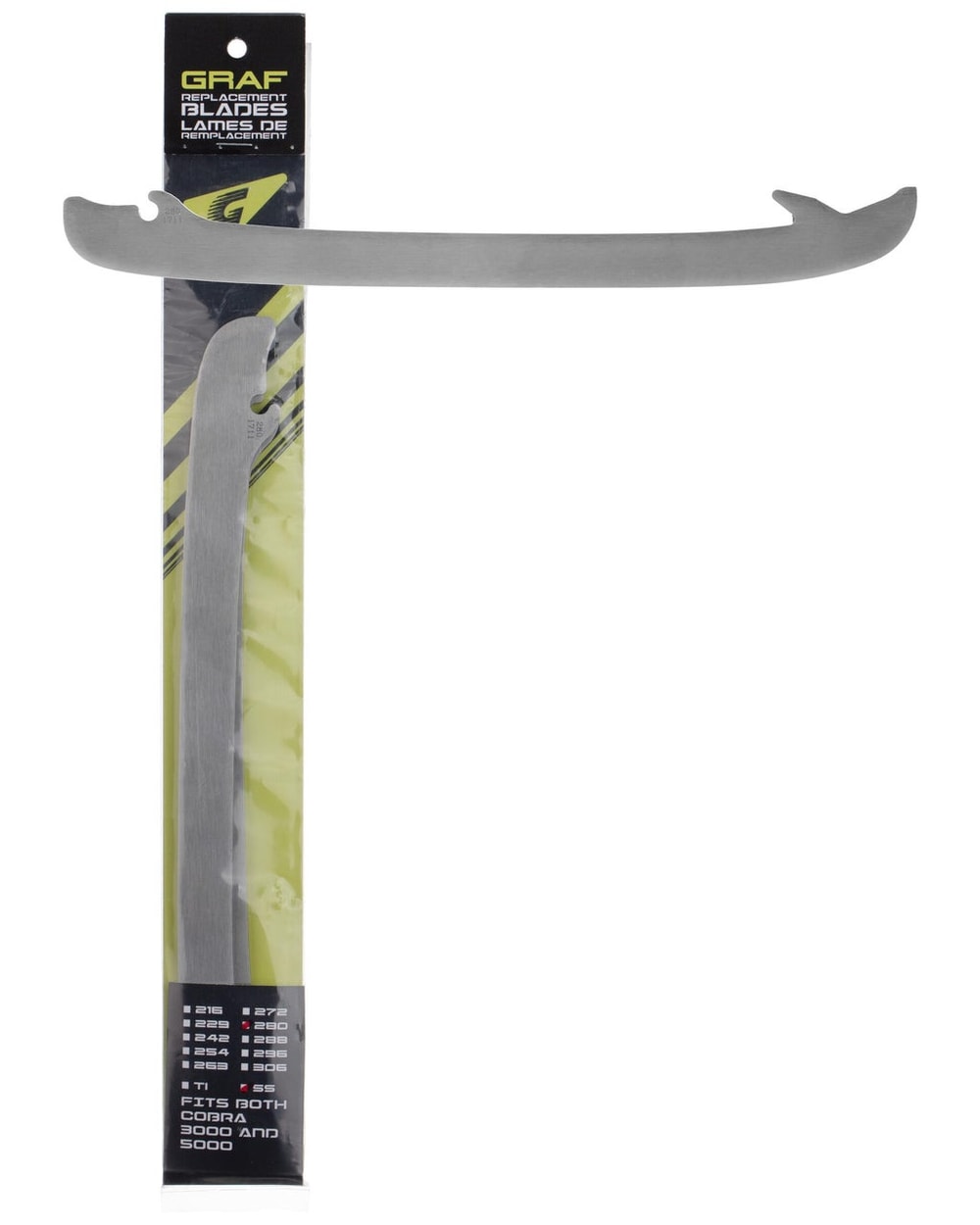 Graf Cobra 2.0 Stainless Steel Runners packaging