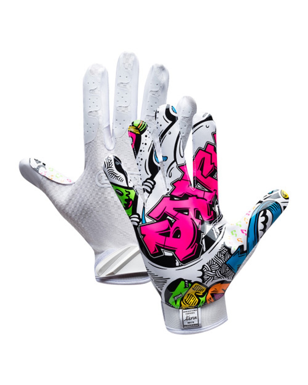 "Graffiti" Adult Receiver Football Gloves