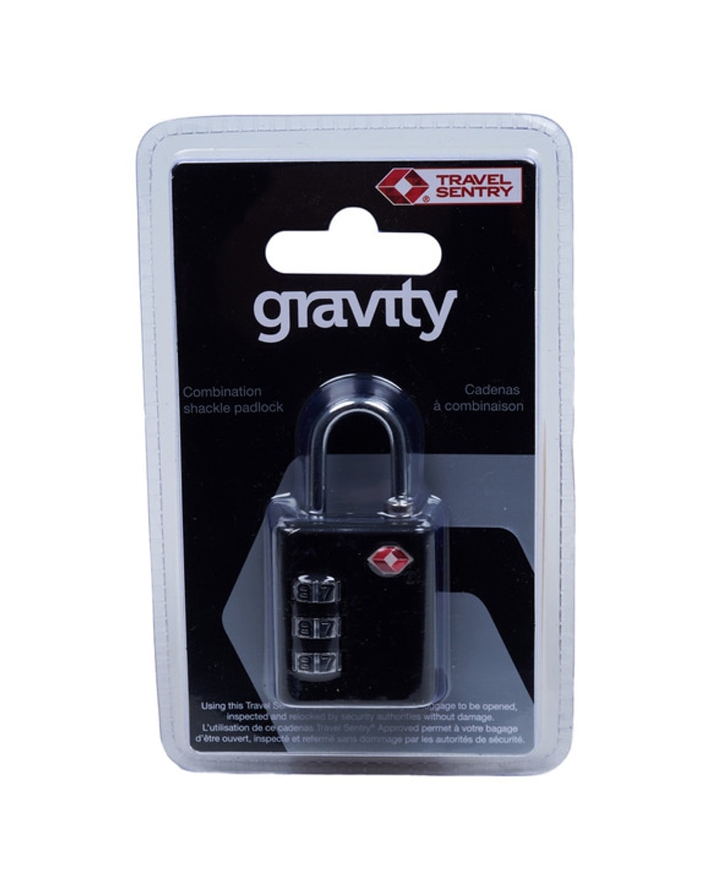 Gravity TSA Combination Padlock