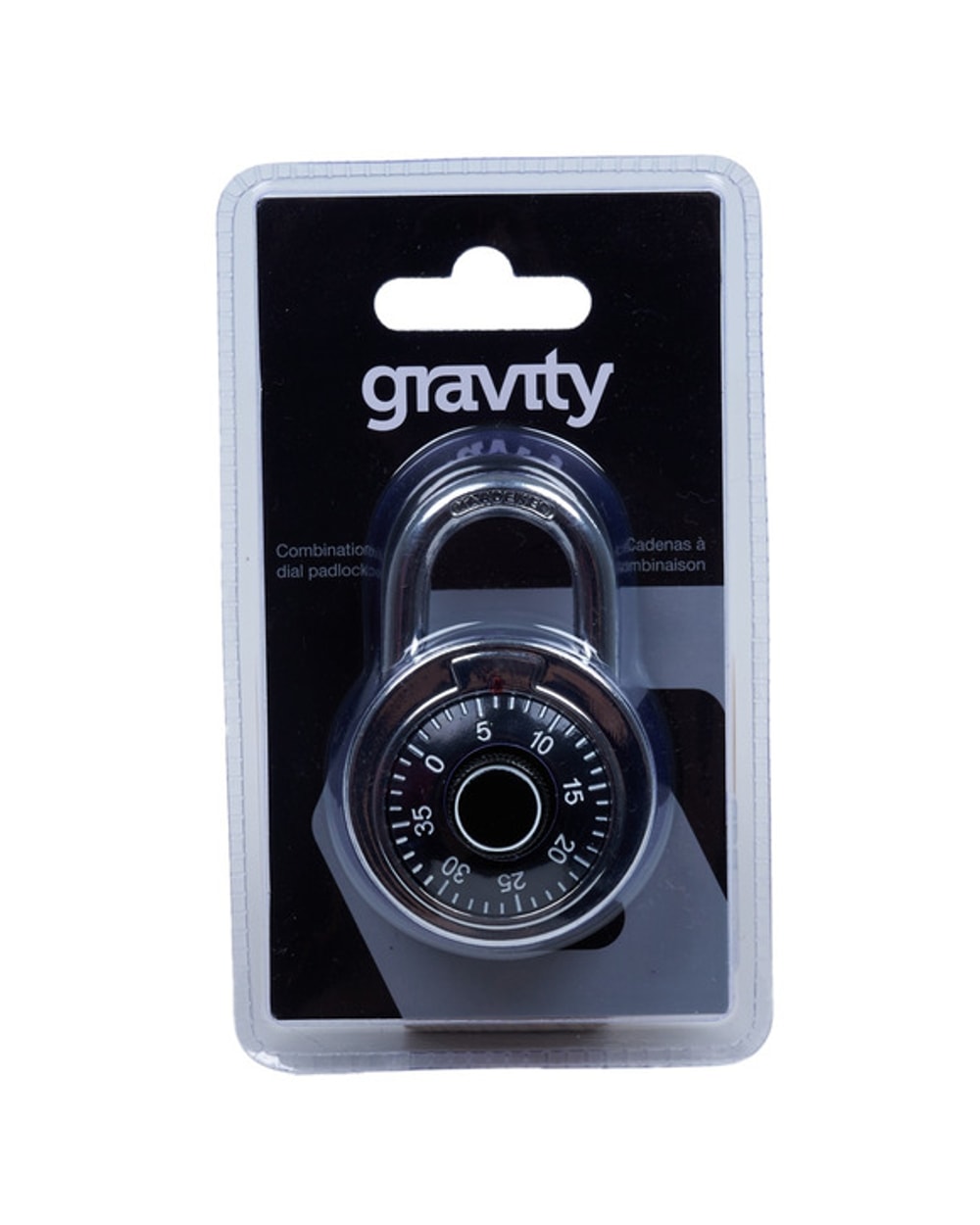 Gravity TSA Dial Combination Padlock