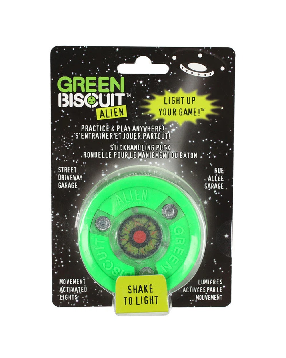 Green Biscuit Alien Training Puck