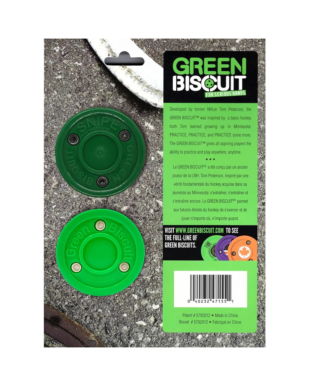 Green Biscuit Combo Pack, Original & Snipe