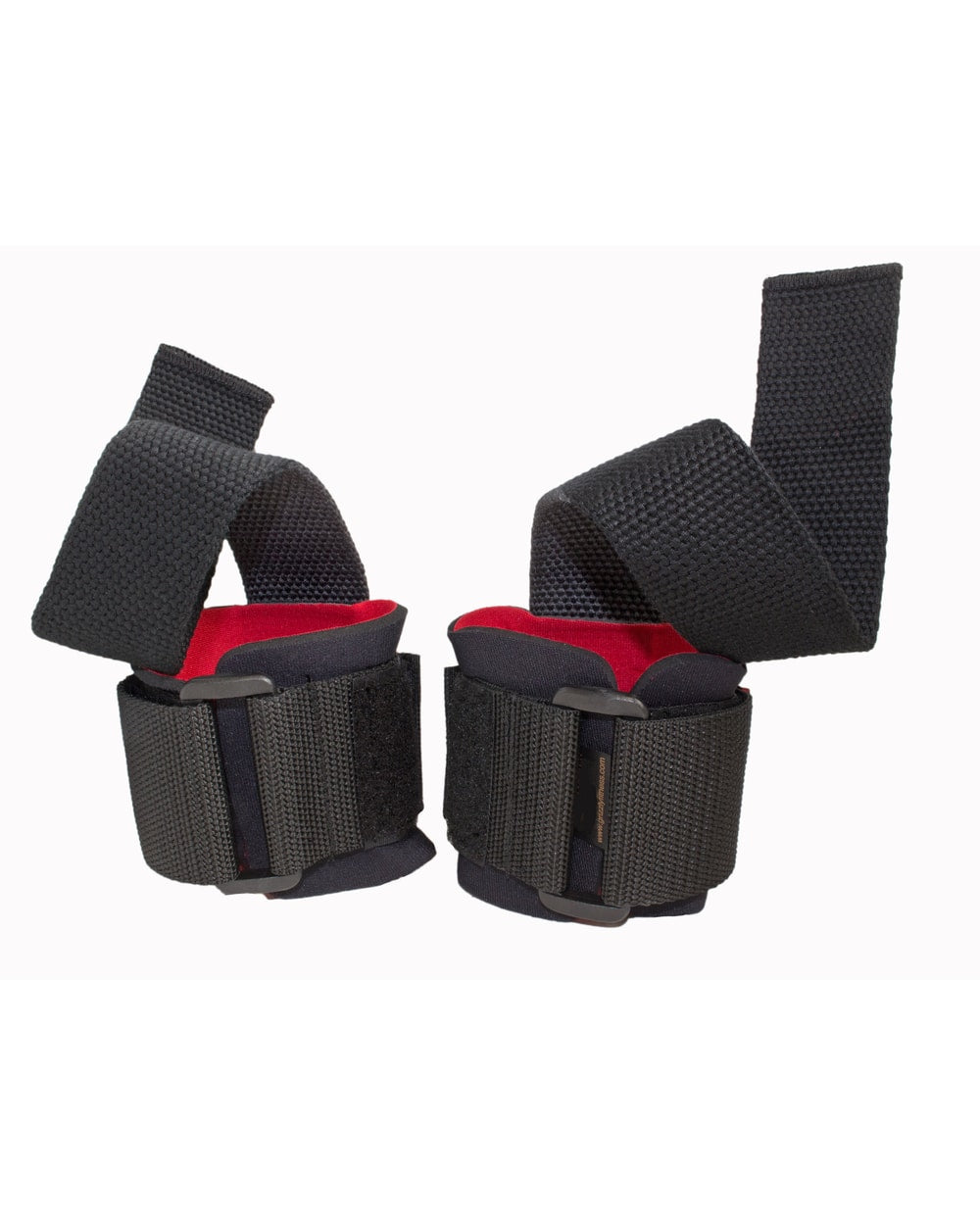 Grizzly Deluxe Lifting Straps - laid out view