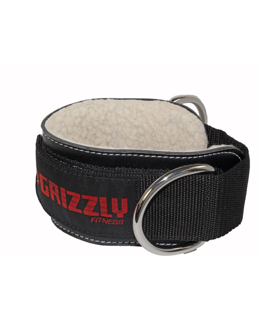 Grizzly Leather Ankle Strap - detail view