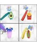Group Ricochet 3D Charm Foodies Keychain - Assorted