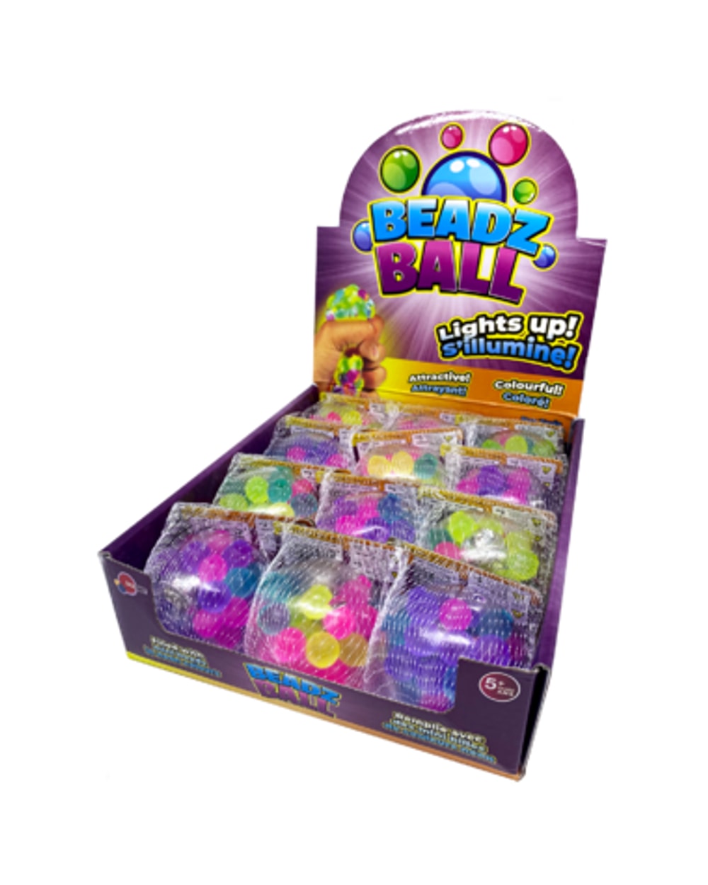 Group Ricochet Beadz Ball Glow In The Dark