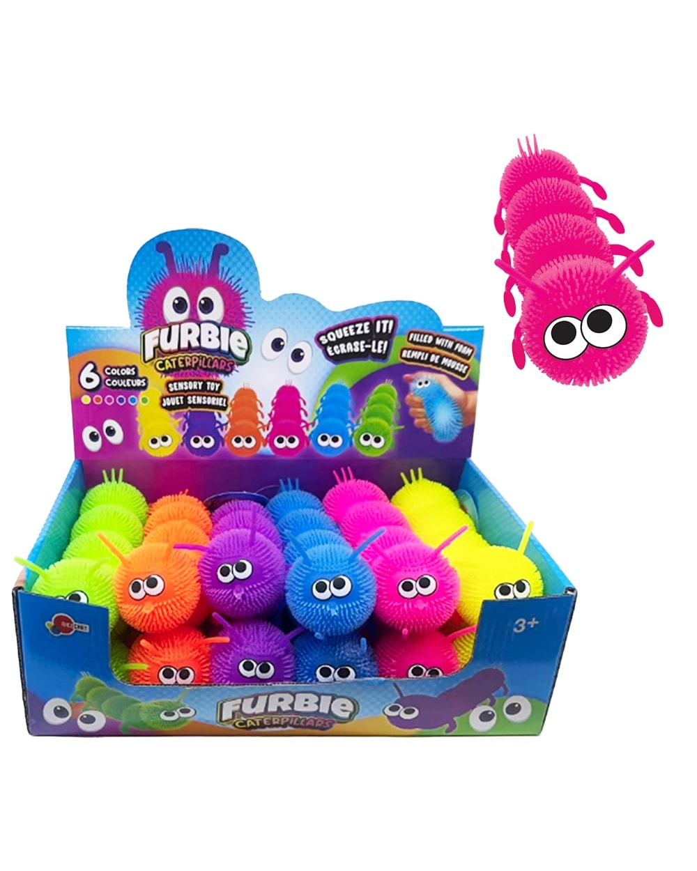 Group Ricochet Jiggly's Furbie Caterpillars - Assorted