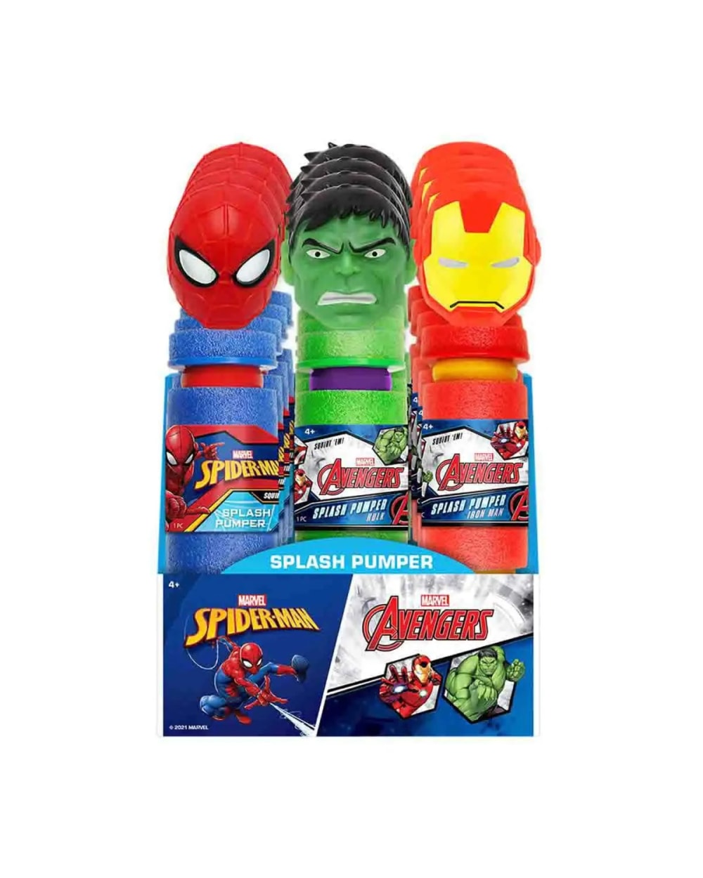 Group Ricochet Marvel Splash Pumpers - 1 Count