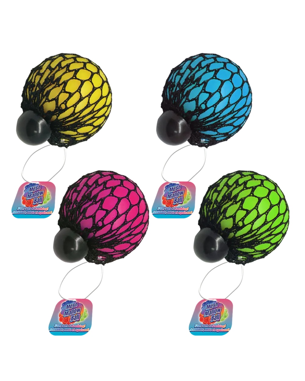 Group Ricochet Mesh Mallow Ball - Assorted
