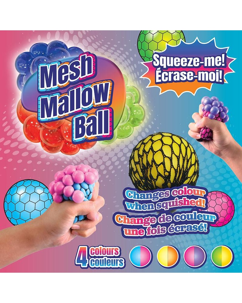 Group Ricochet Mesh Mallow Ball - Assorted