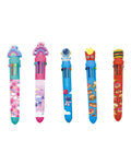 Group Ricochet Shuttle Multicolour Pen - Assorted - assorted designs, front view