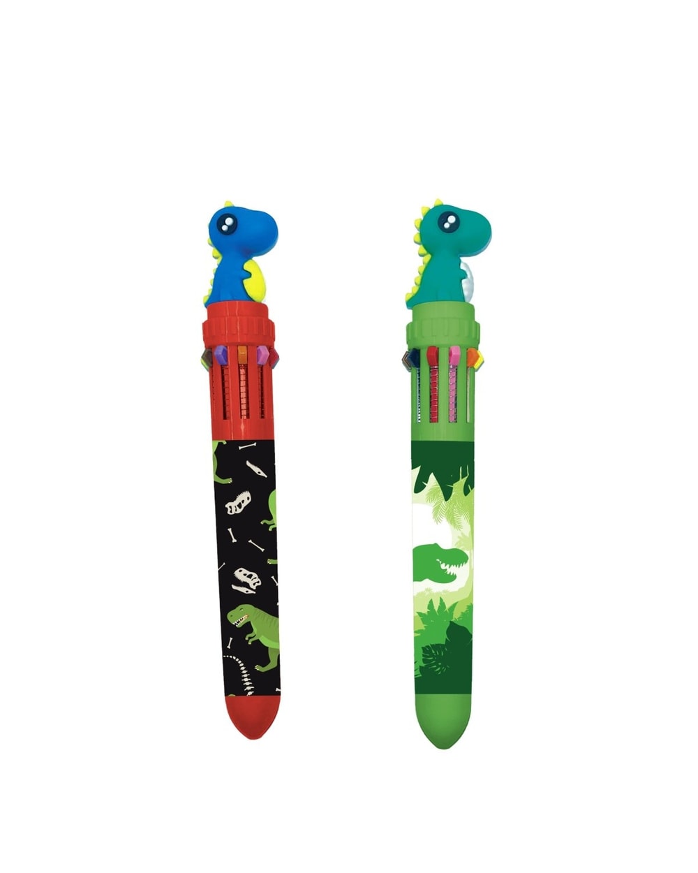 Group Ricochet Shuttle Multicolour Pen - Assorted - dinosaur designs, front view