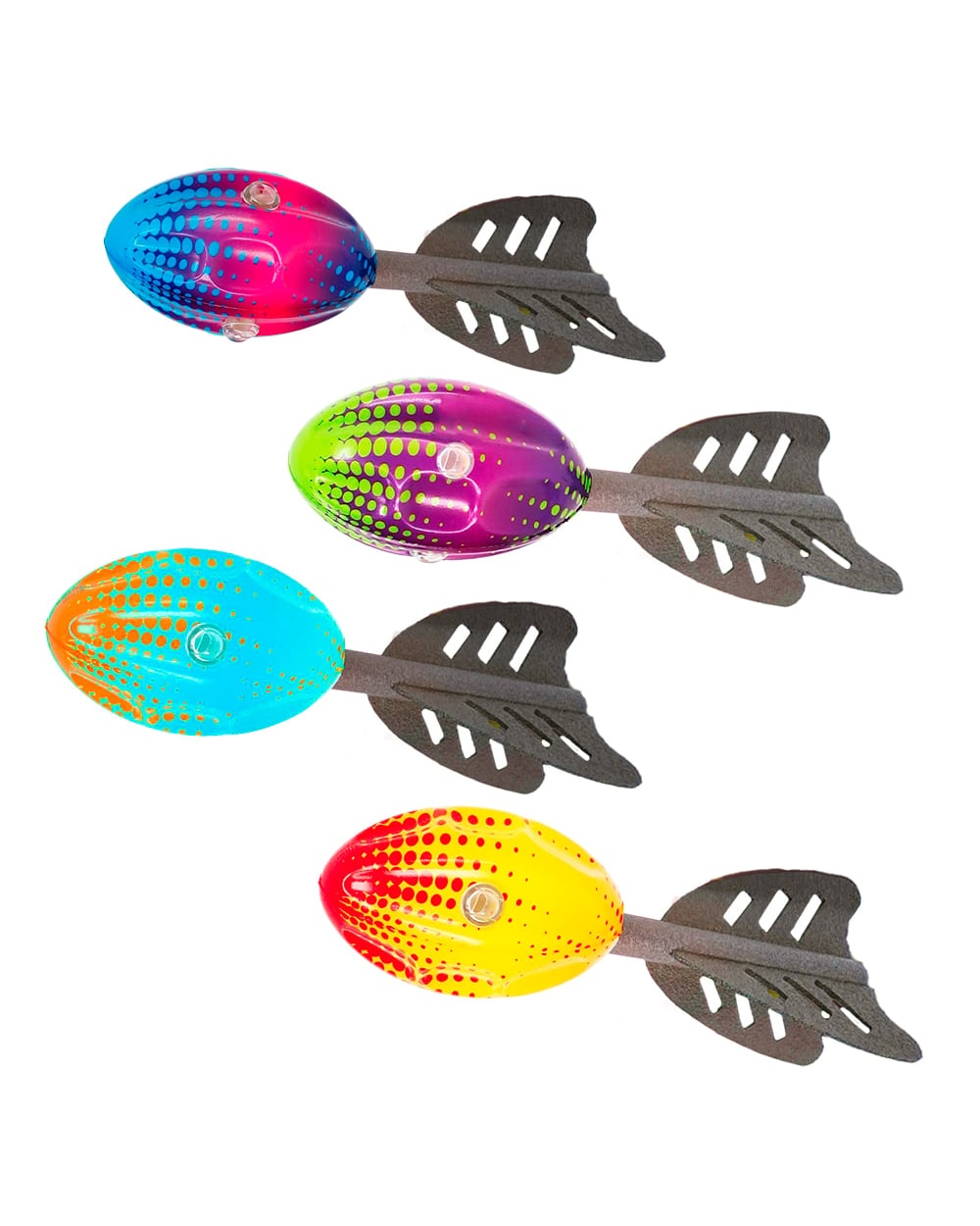 Group Ricochet Whistle Vortex Flying Football - Assorted