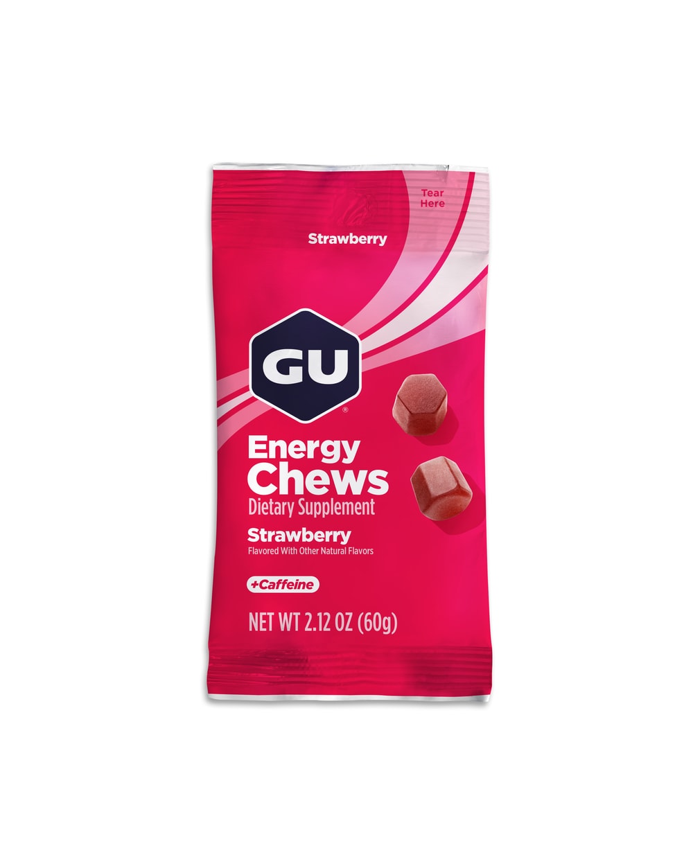 GU Energy Chews - Strawberry
