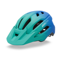 Giro Fixture II Youth Helmet - Aqua Green/Blue Jewel, angled view