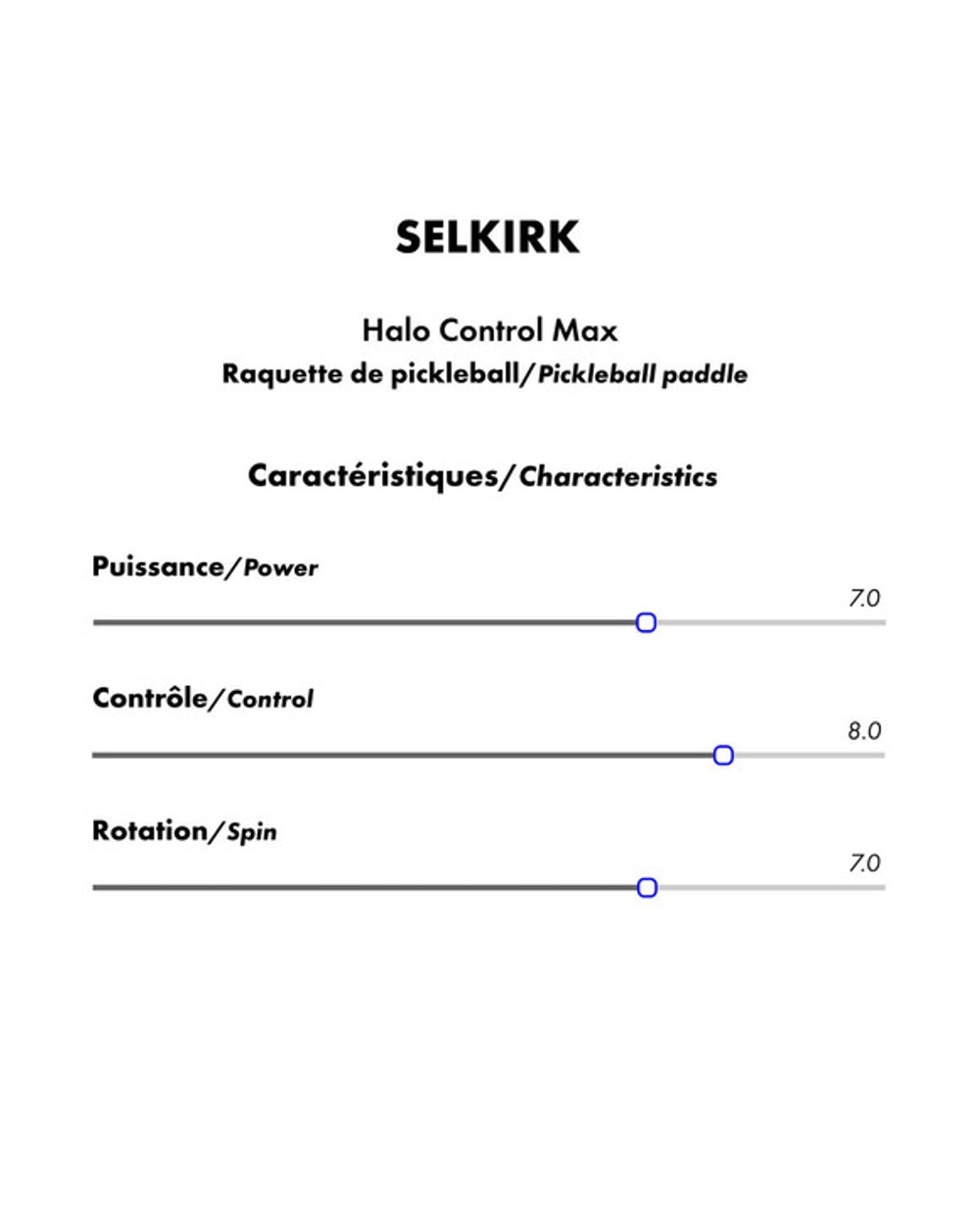 Halo Control Max Pickleball Paddle