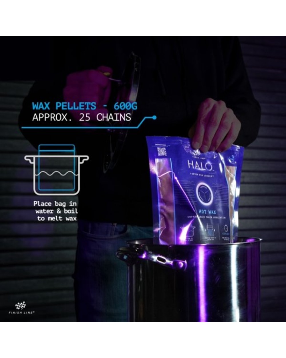 HALO Hot Wax Lubricant