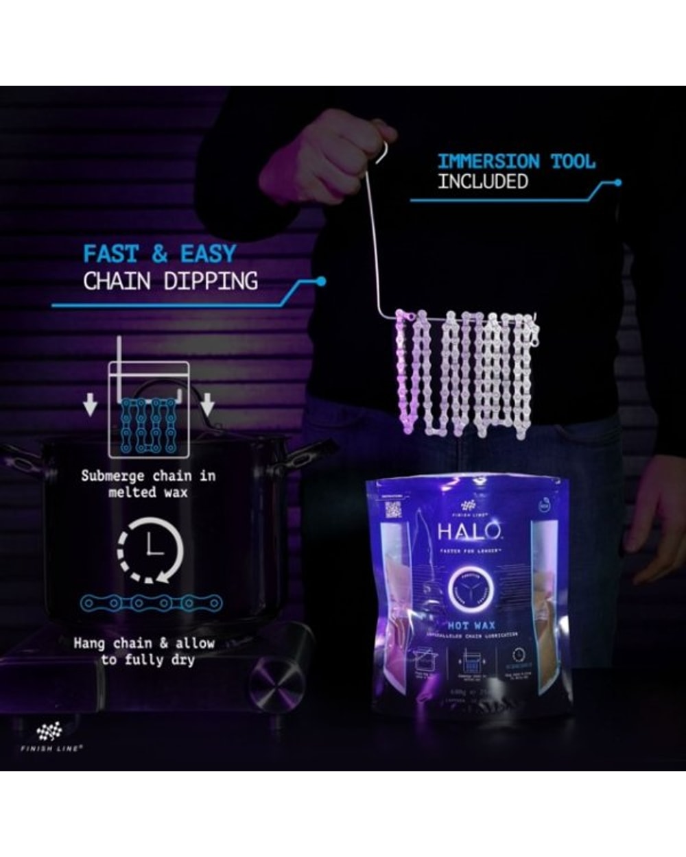 HALO Hot Wax Lubricant