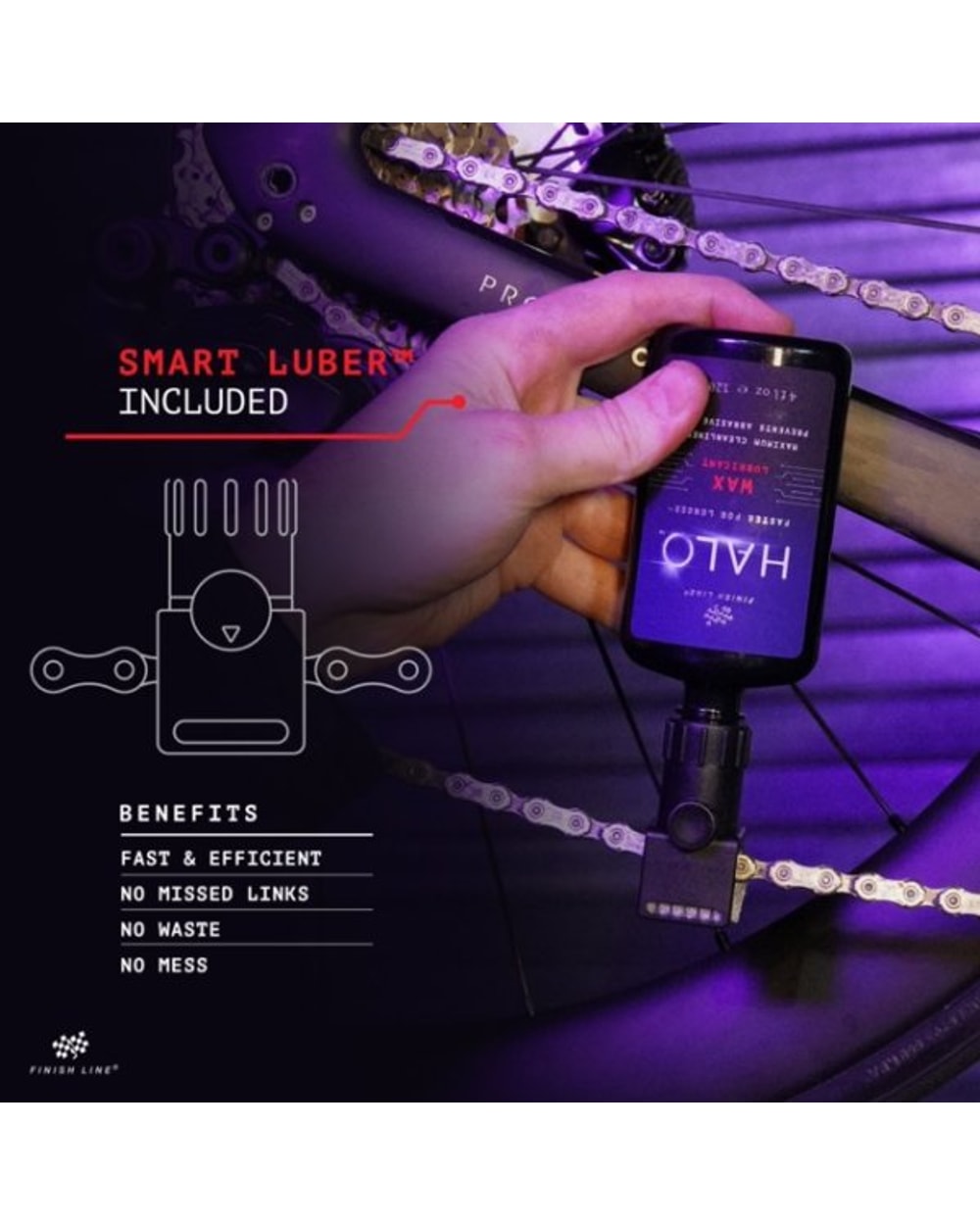 Finish Line HALO Wax Lubricant