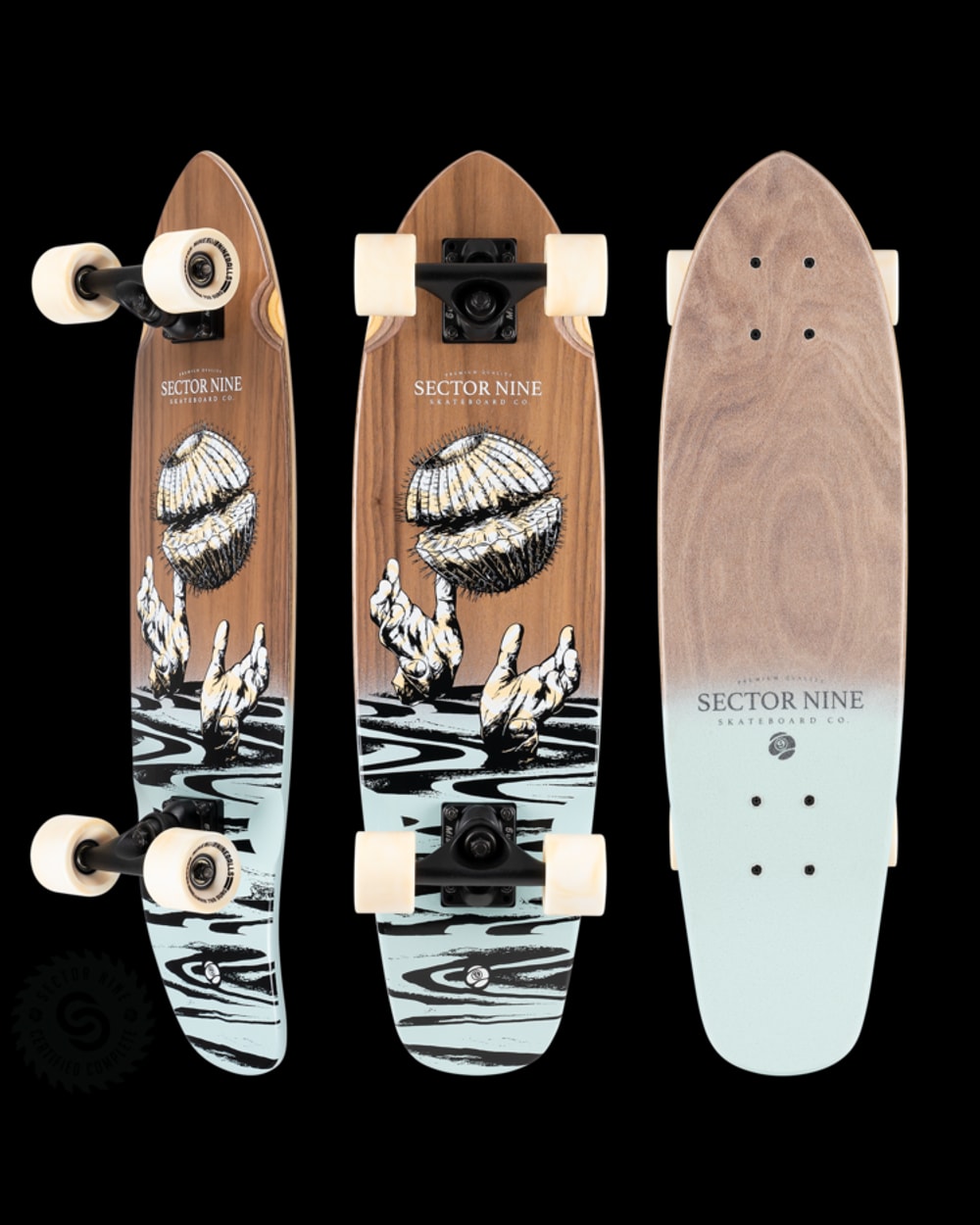HANDPLANT HOPPER LONGBOARD