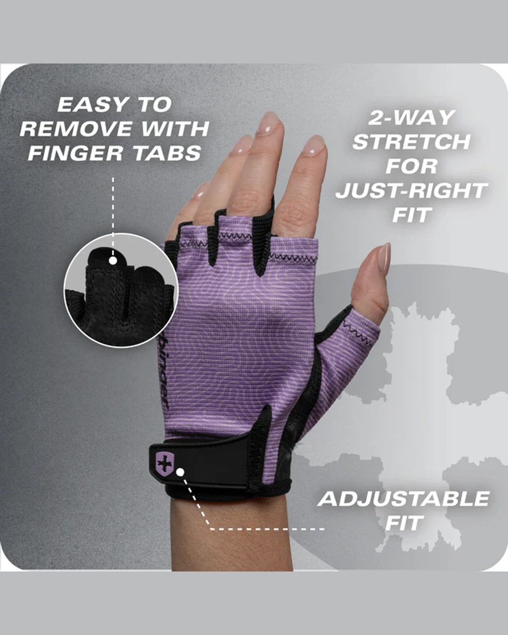 Harbinger Women's Power 3.0 Training Gloves