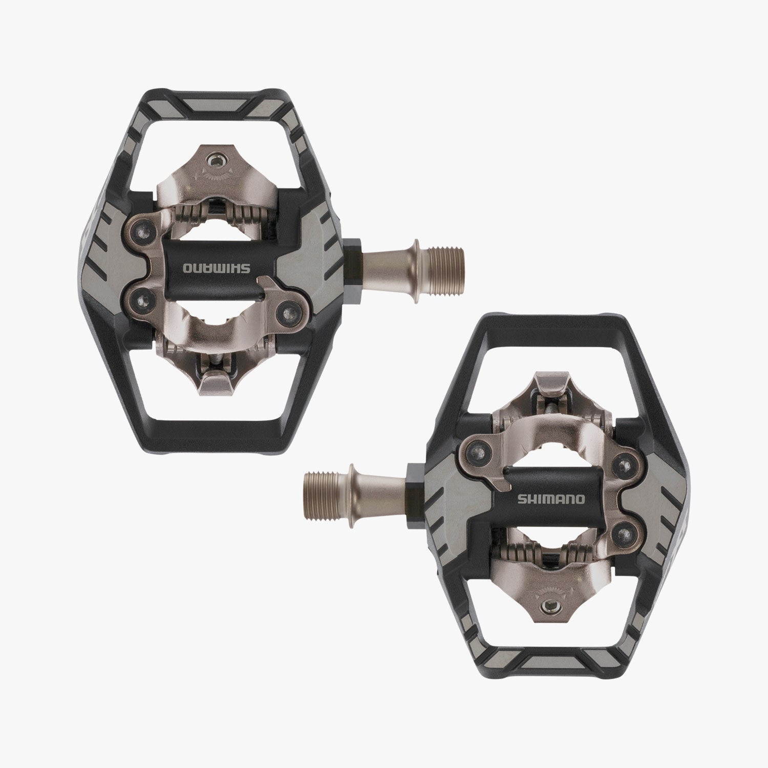 Shimano Deore XT PD-M8120 SPD pedal pair, opposite angle