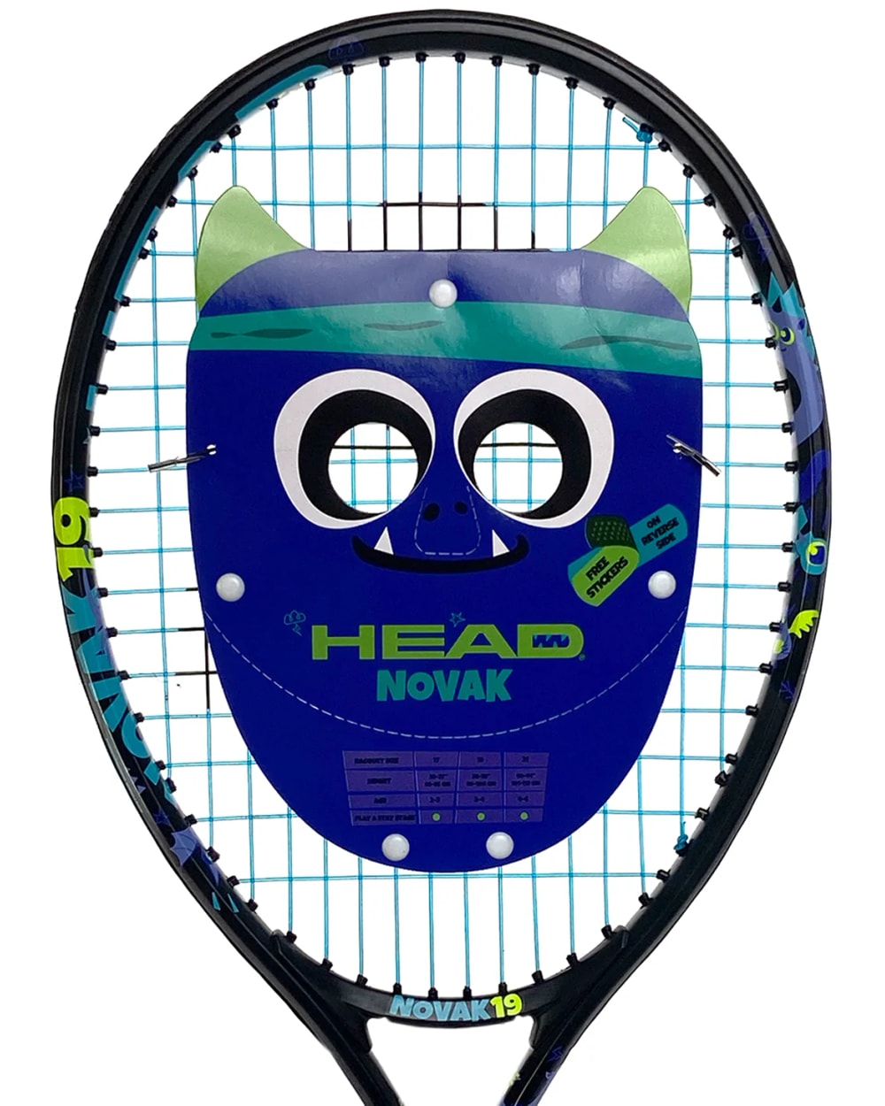Head Novak 19 Junior Tennis Racquet