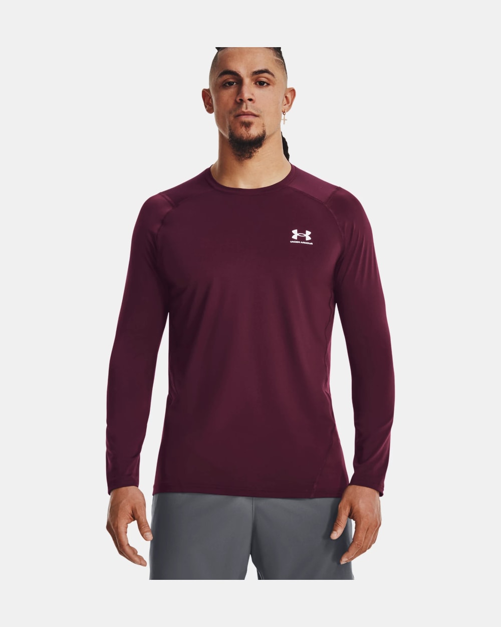 Men's Heatgear Armour Fitted Long Sleeve